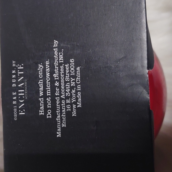 Rae Dunn Mr And Mrs Claus Stemless Glasses - Picture 6 of 6